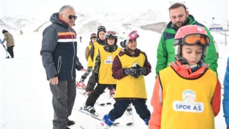 Erciyes Dağı’nda Kayak ve Snowboard